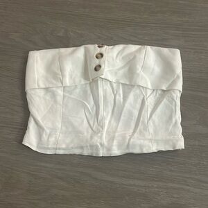 VICI crop Top White Small